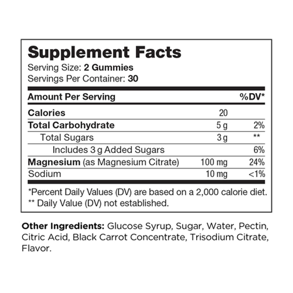 Chapter One M is for Magnesium 60 gummies