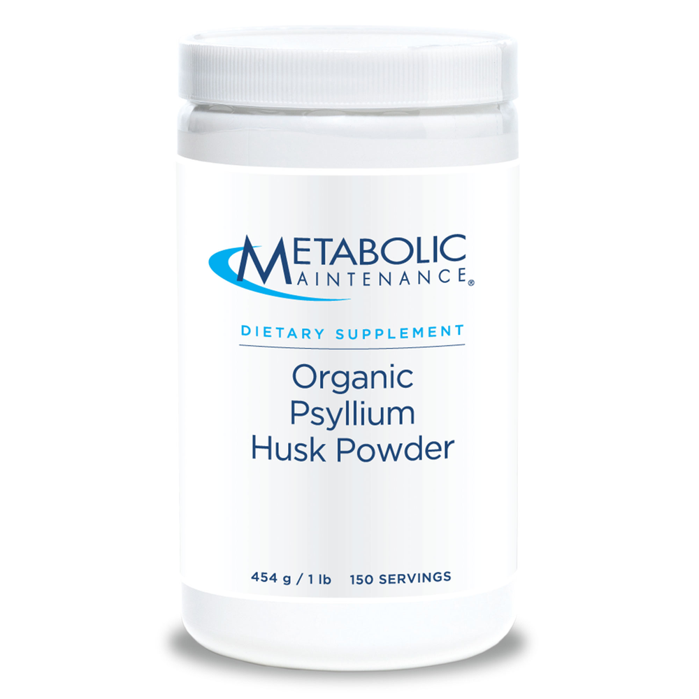 Metabolic Maintenance Organic Psyllium Husk Powder 1lb