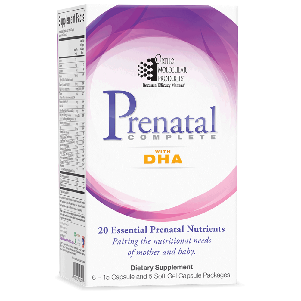 Ortho Molecular Products Prenatal Complex with DHA