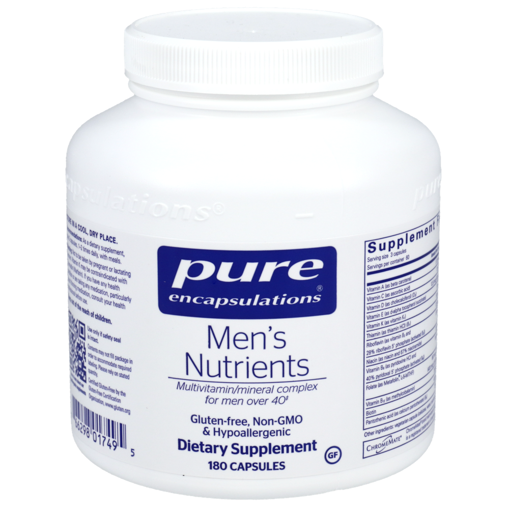 Pure Encapsulations Men's Nutrients 180 v cap