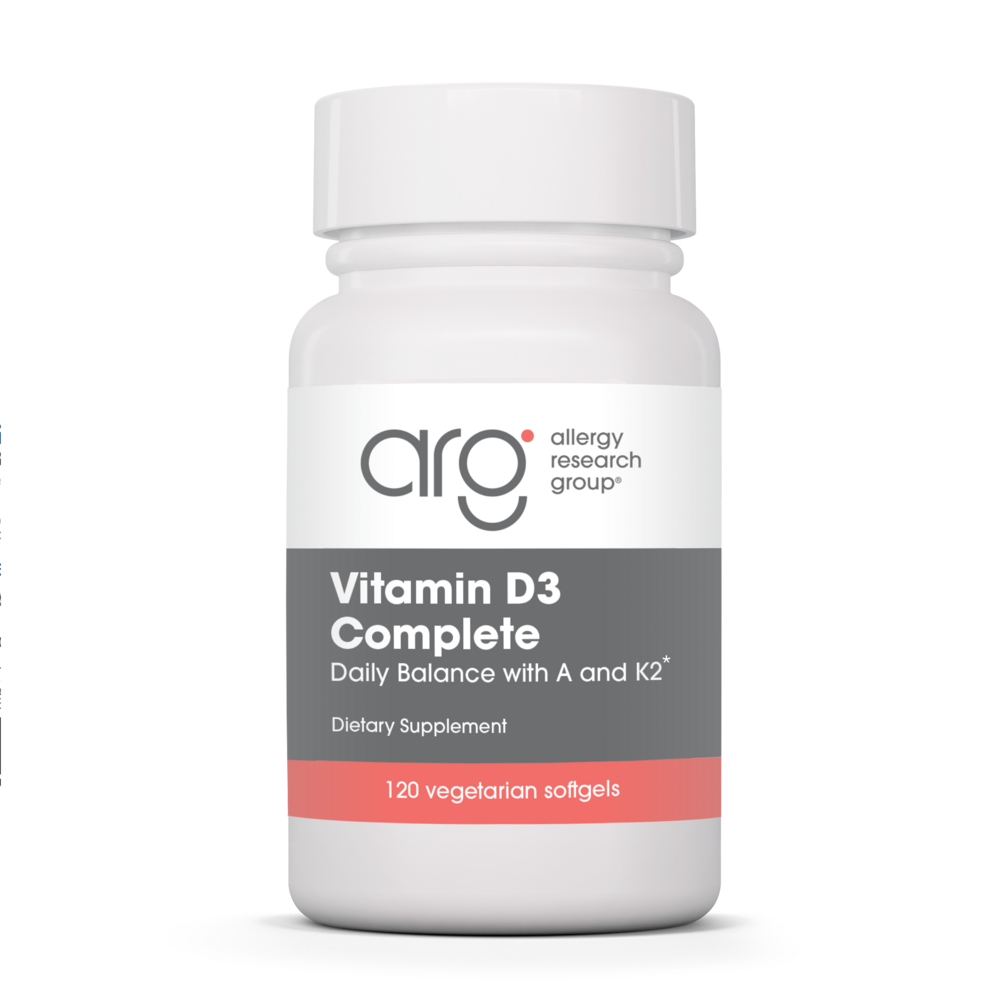Allergy Research Group Vitamin D3 Complete 120 veg caps