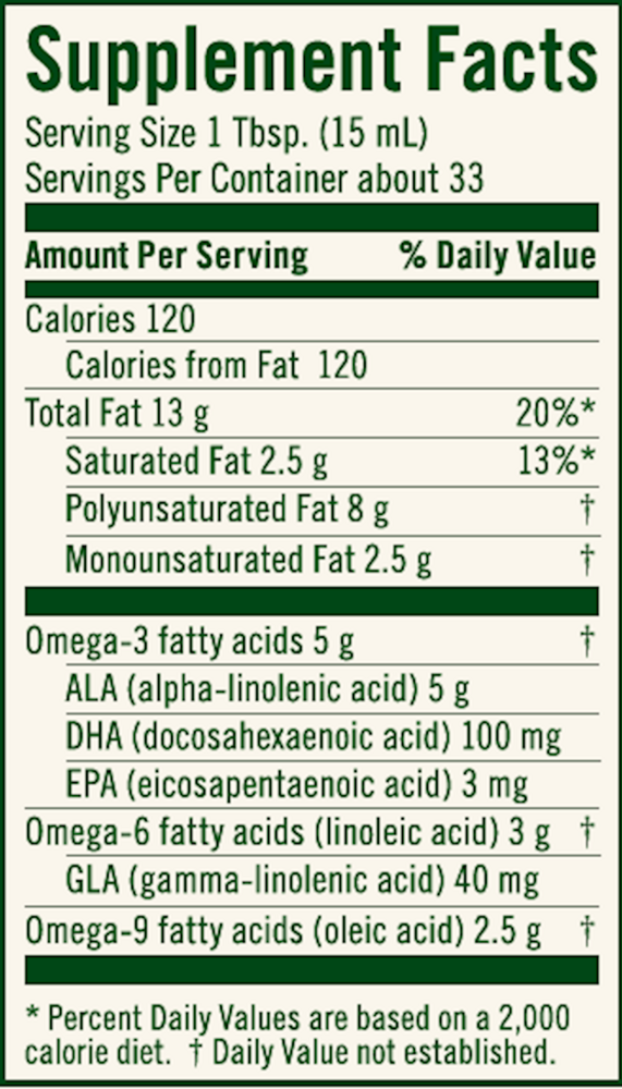 Flora Udo's Choice DHA 3-6-9 Oil Blend 17 fl oz (500ml)