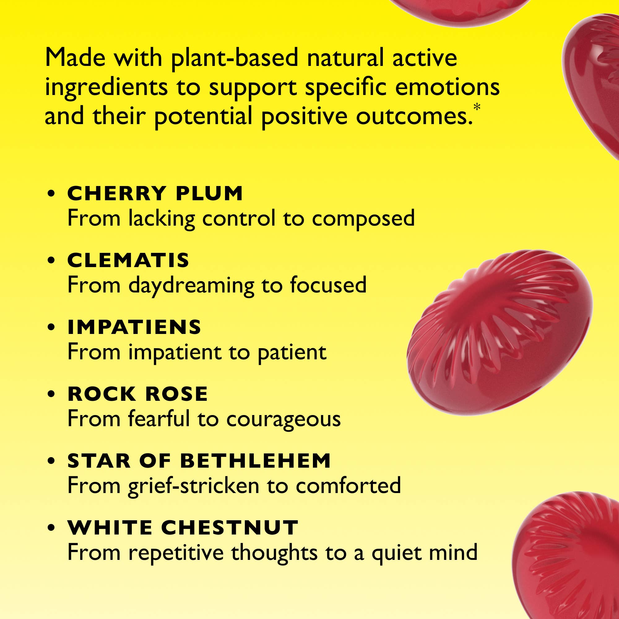 RESCUE Bach Sleep PASTILLES, Black Currant Flavor, Sleep Aid