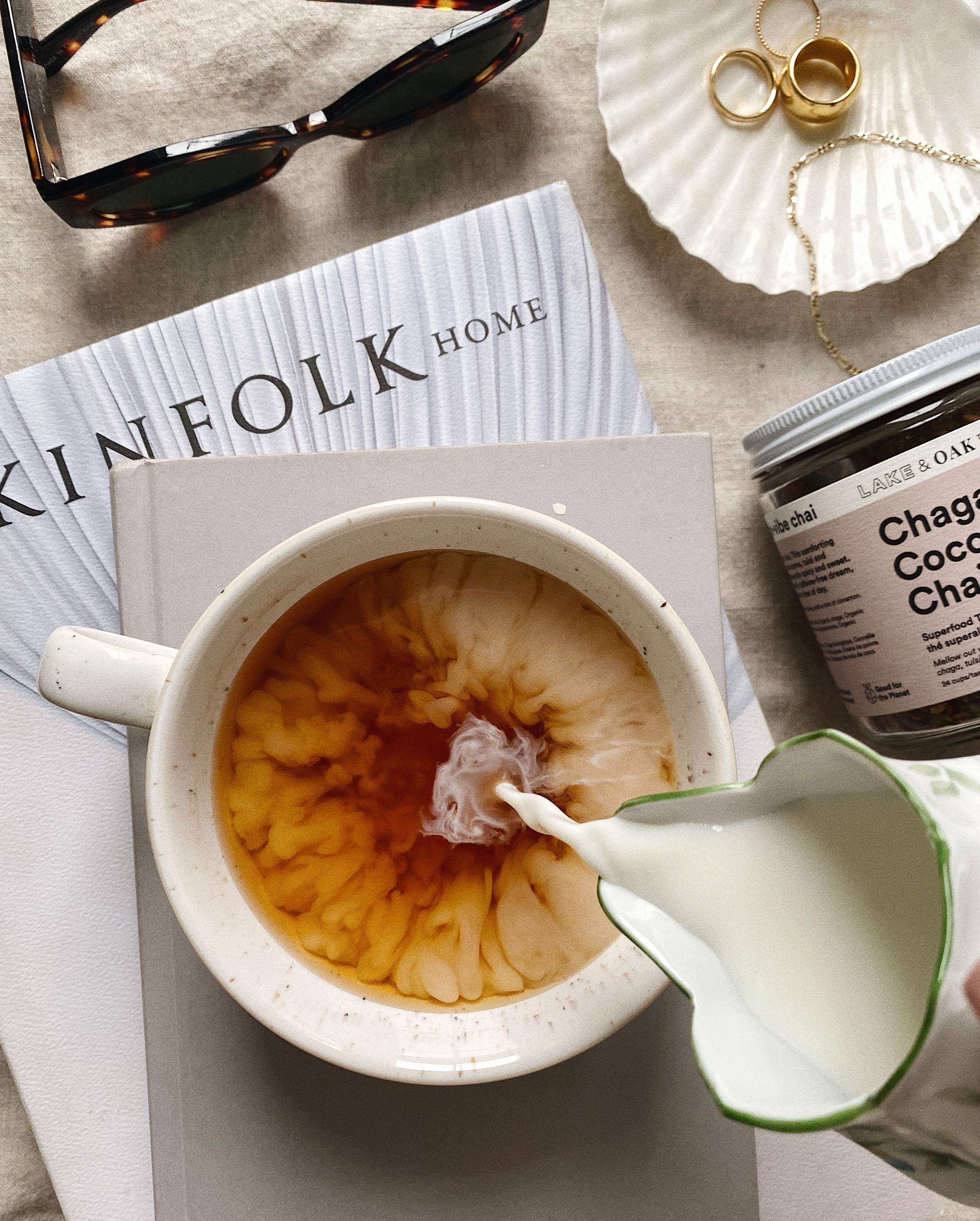 Lake & Oak Spiced Coconut Chai - Superfood Tea Blend