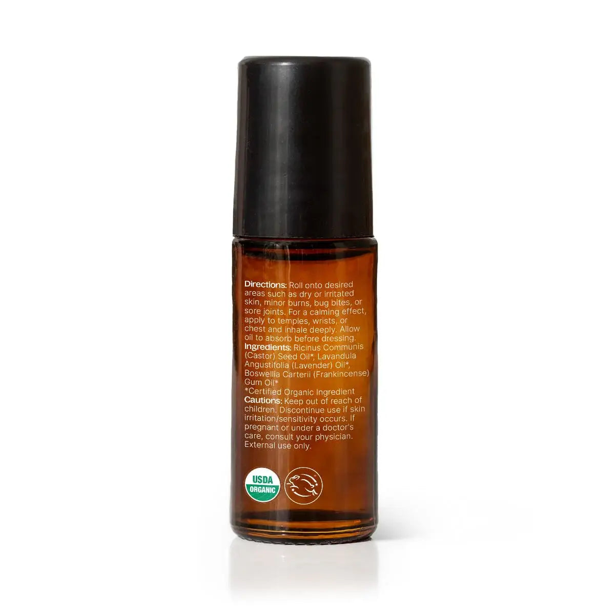 Plant Therapy Organic Lavender & Frankincense Castor Body Oil Roll-On 30ml