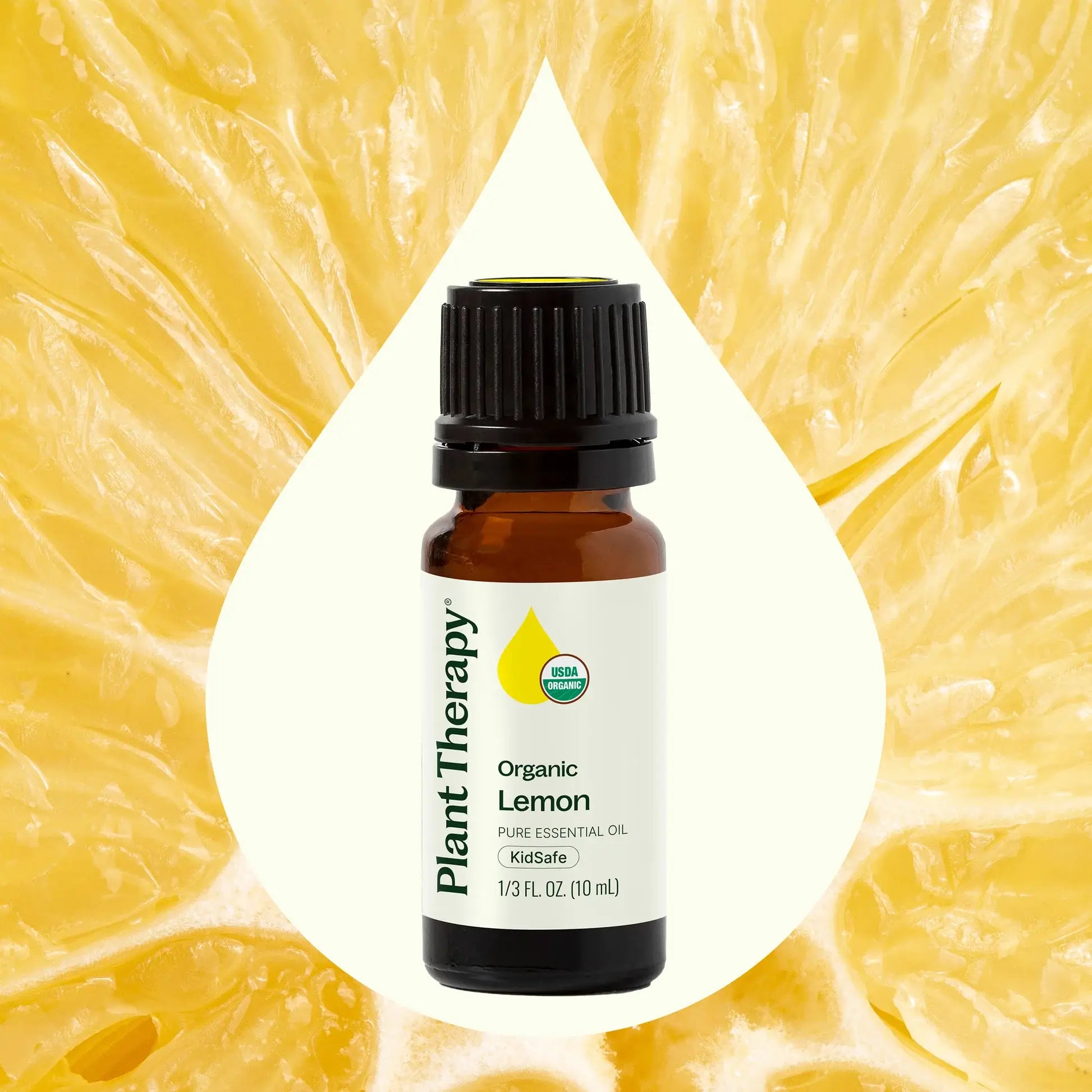 Plant Therapy Organic Lemon Essential Oil 10 mL