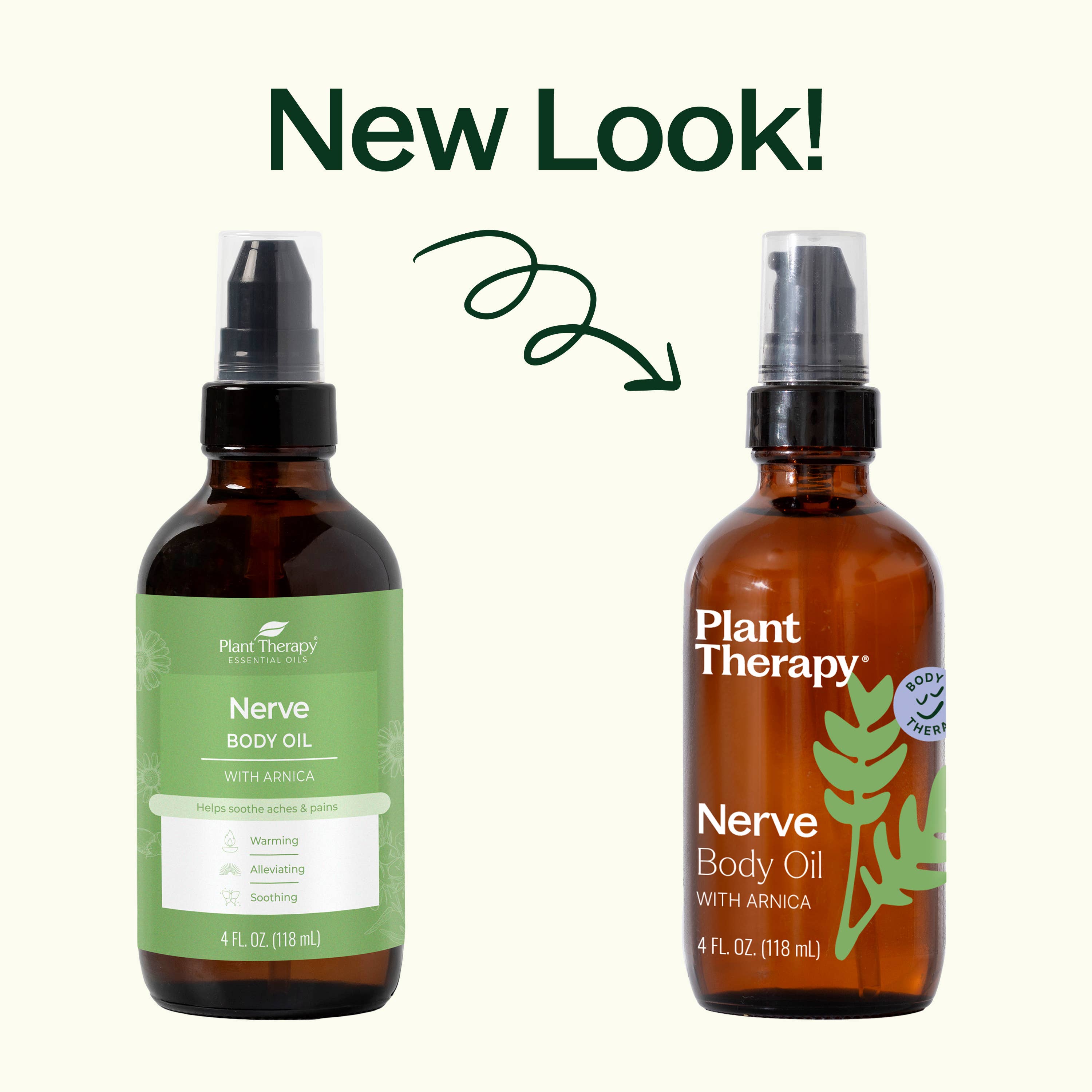 Plant Therapy Nerve Body Oil with Arnica