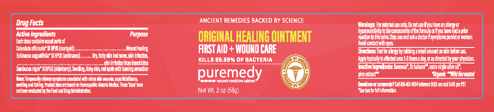 Puremedy Original Healing Ointment 1oz