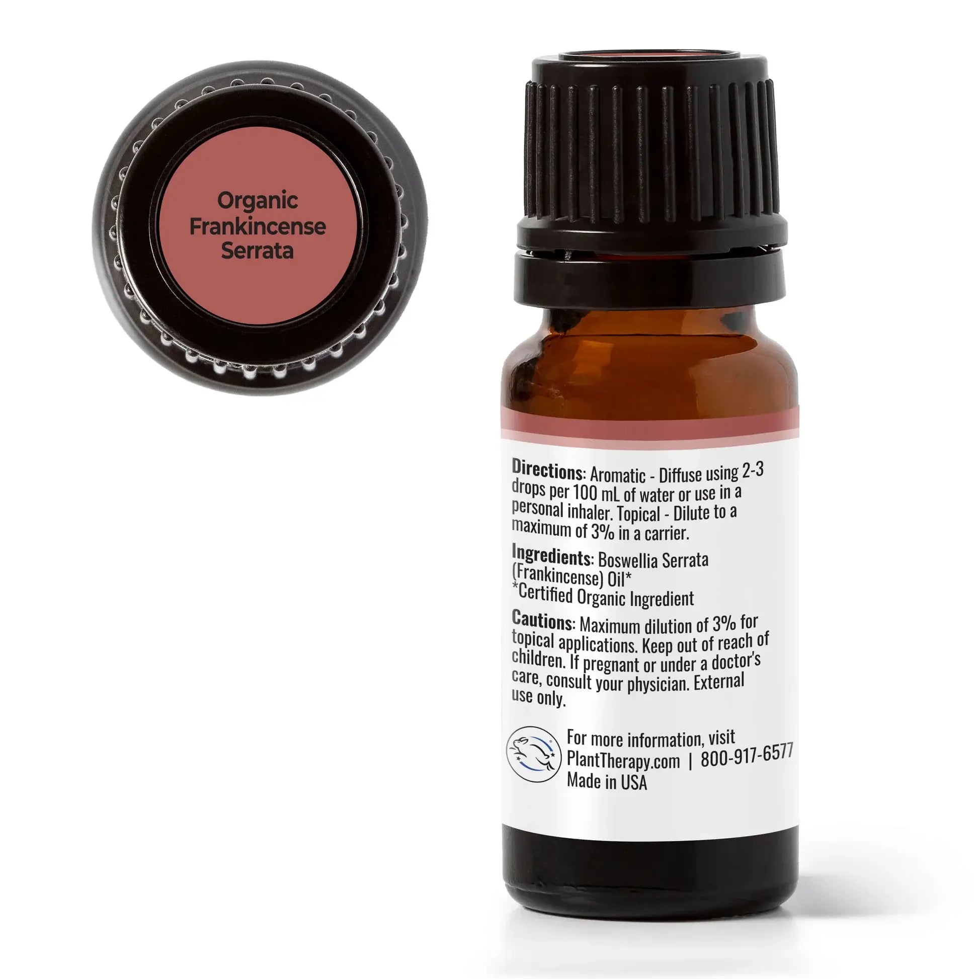 Plant Therapy Organic Frankincense Serrata Essential Oil 10 mL