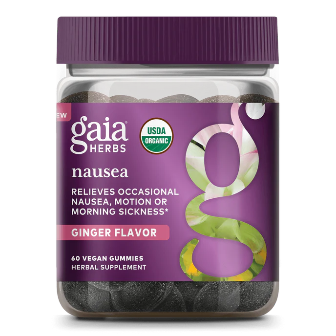 Nausea Gummies (COG) (60 gummie (Gaia Herbs)