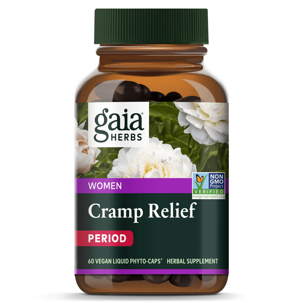 Gaia Period Cramp Relief 60 Veg cap