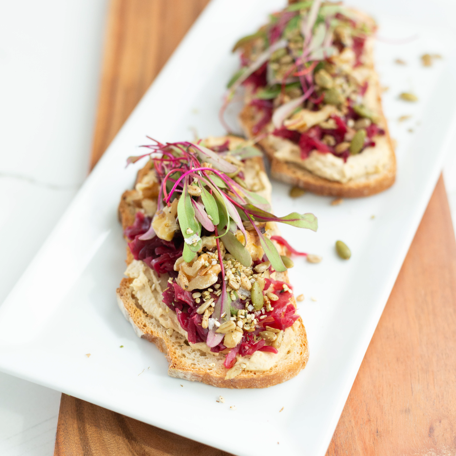 Power Kraut Toast