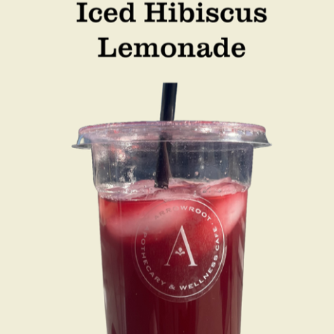 Iced Hibiscus Lemonade
