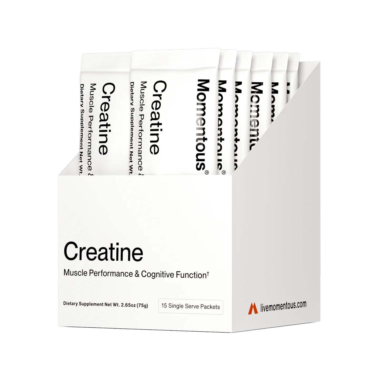 Momentous Creatine 15 Single Serve Packets