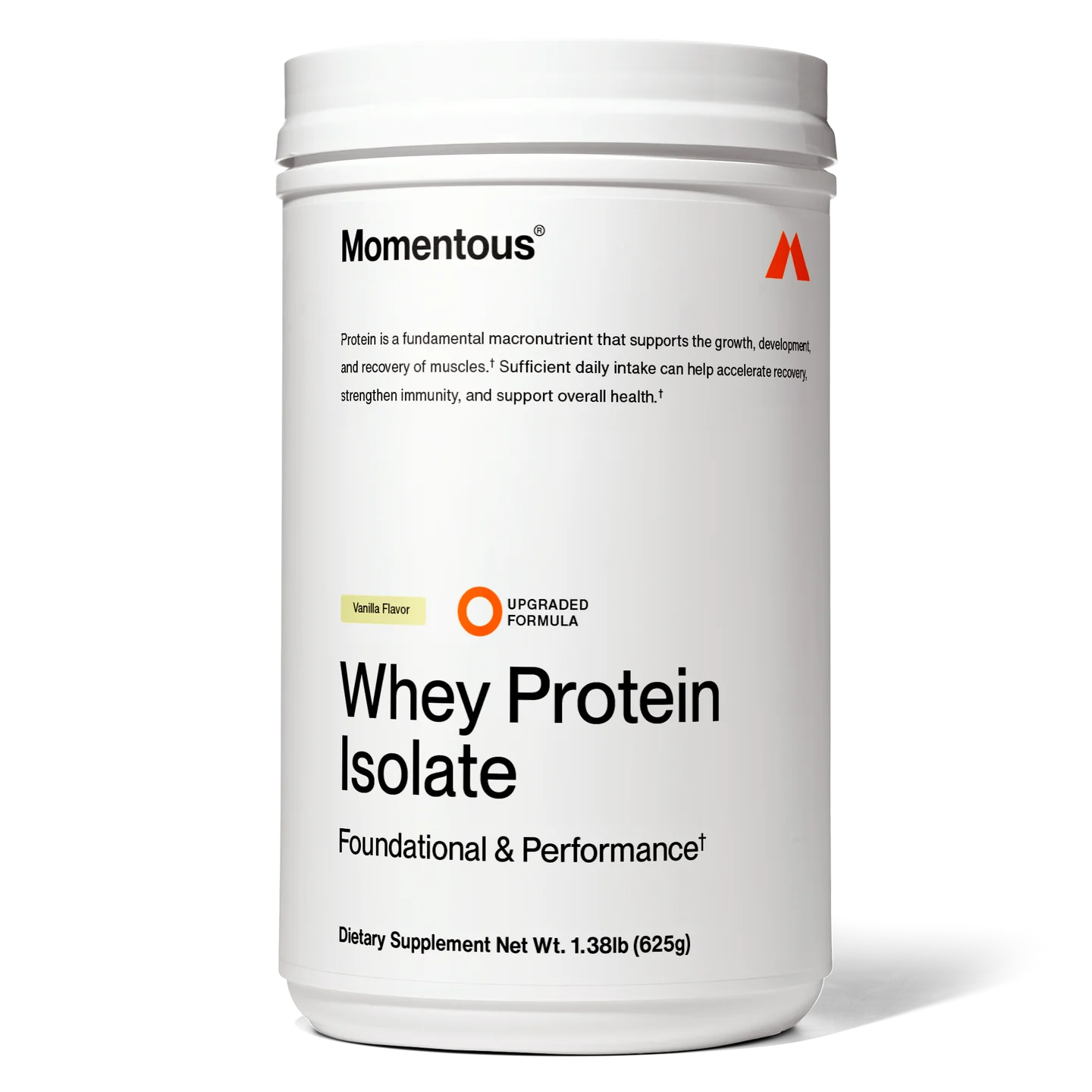 Momentous Whey Proten Isolate Vanilla