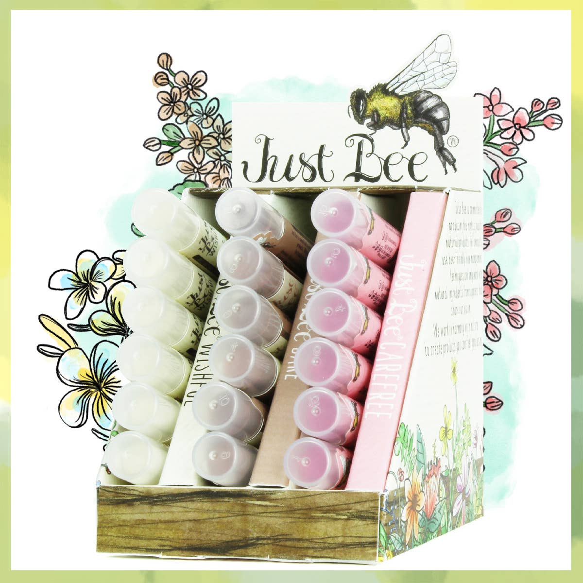 Just Bee Lip Shimmer Light Collection