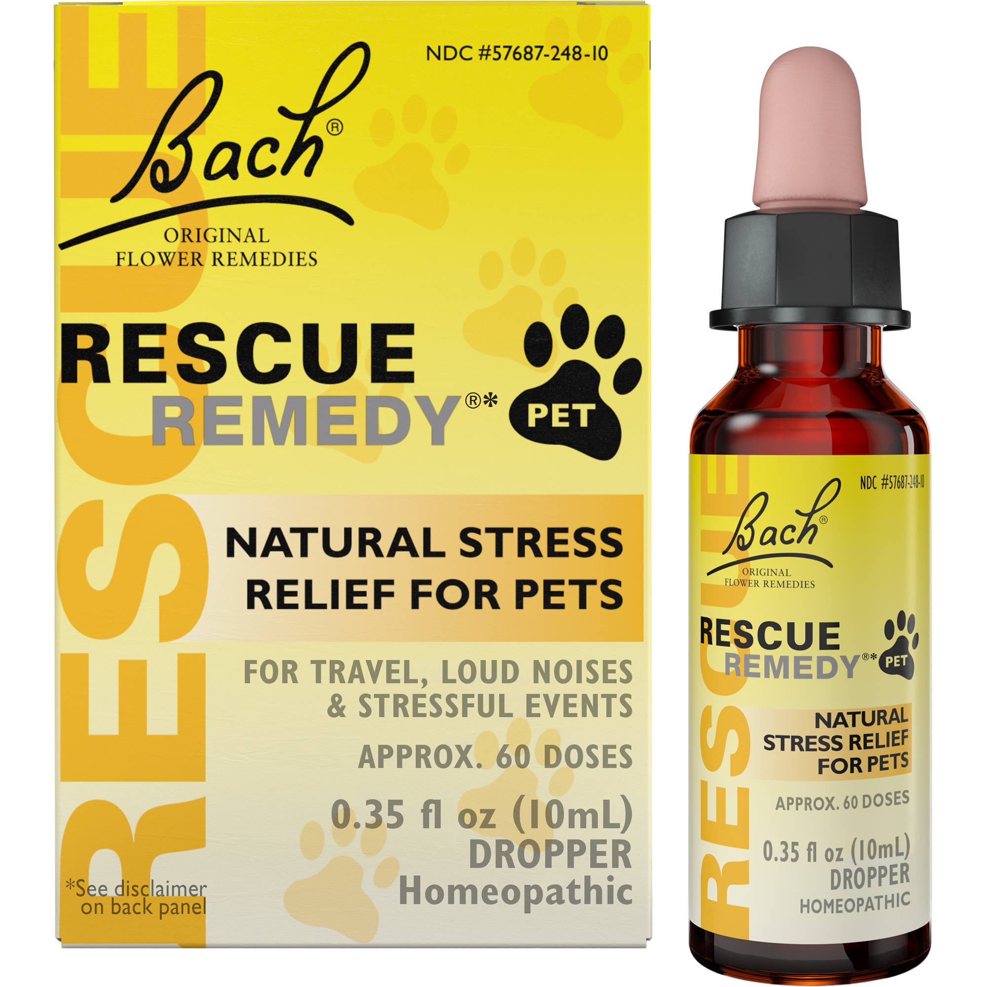 Bach Rescue Remedy PET Natural Stress Relief Dropper