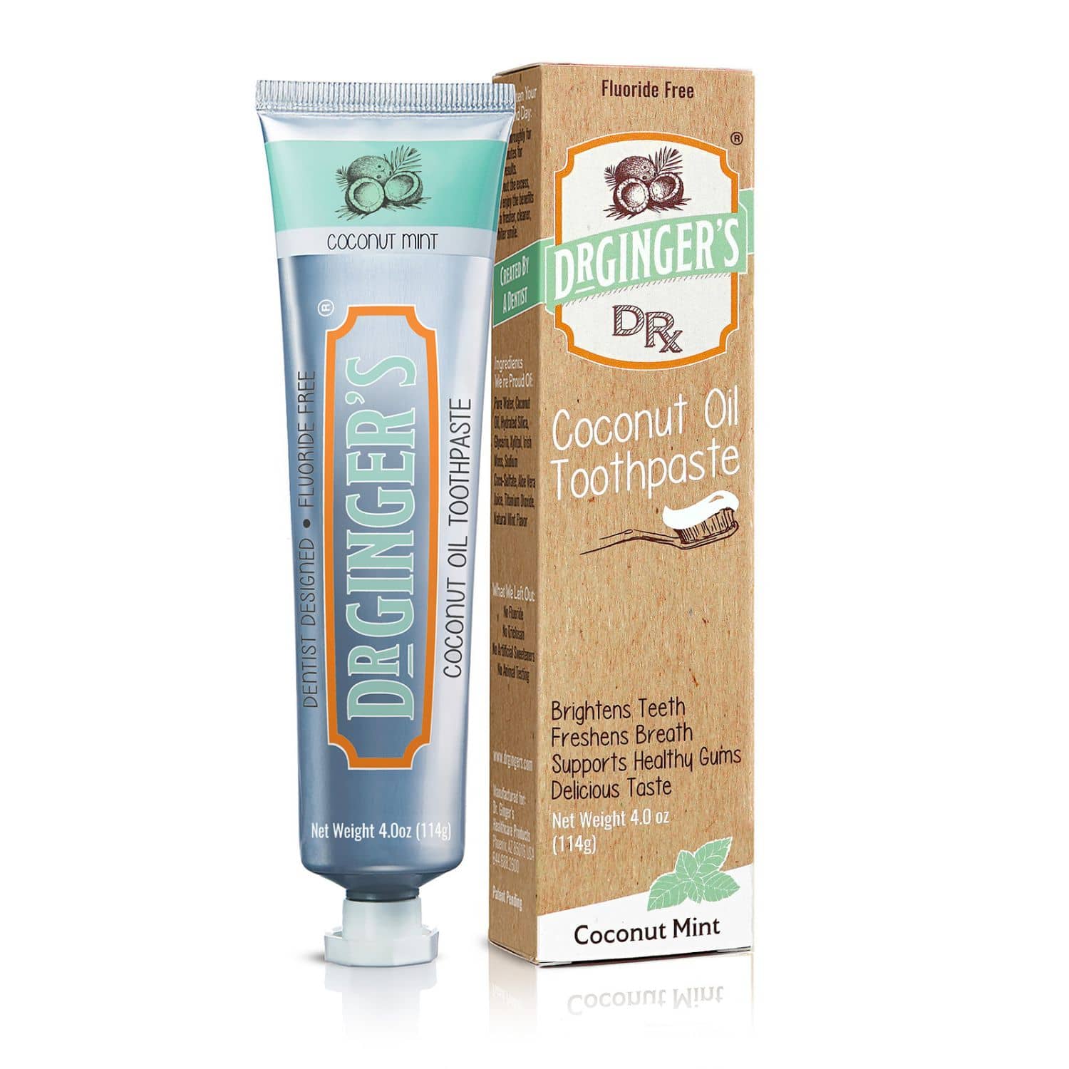 Dr. Ginger's Coconut Oil Toothpaste
