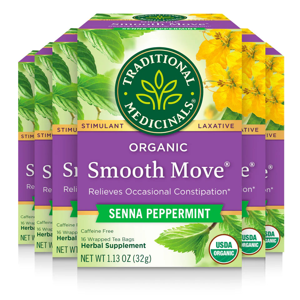 Traditional Medicinals Smooth Move Senna Peppermint 16 ct.
