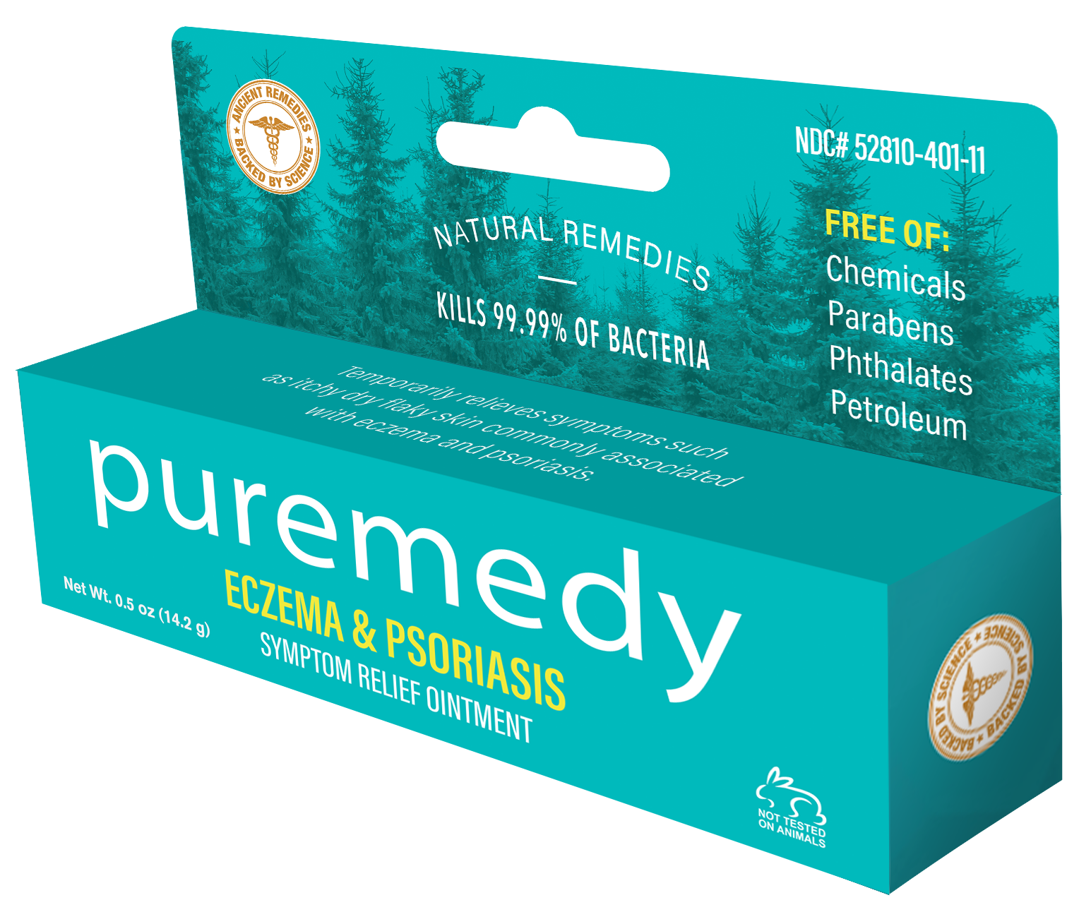 Puremedy Eczema & Psoriasis Relief Ointment 0.5oz