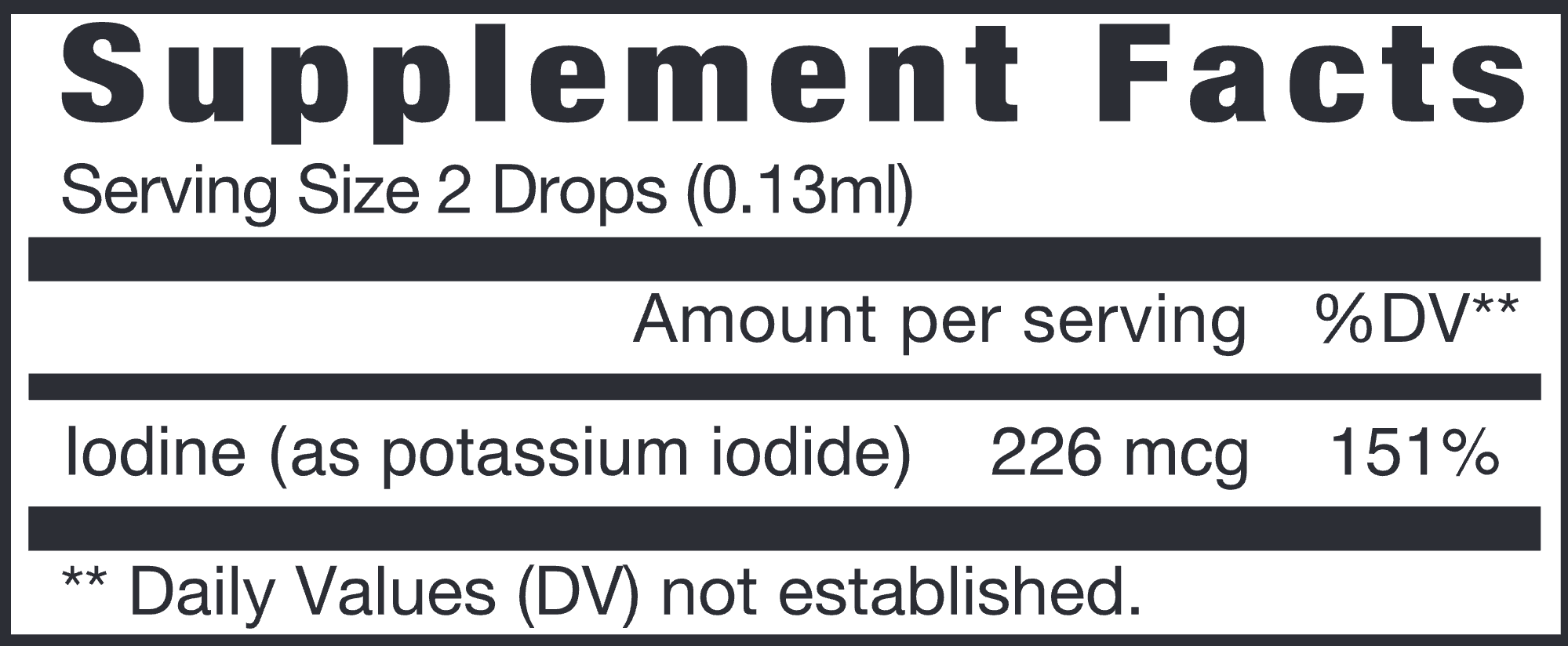 Eidon Ionic Minerals Iodine 2 fl oz (60 ml)