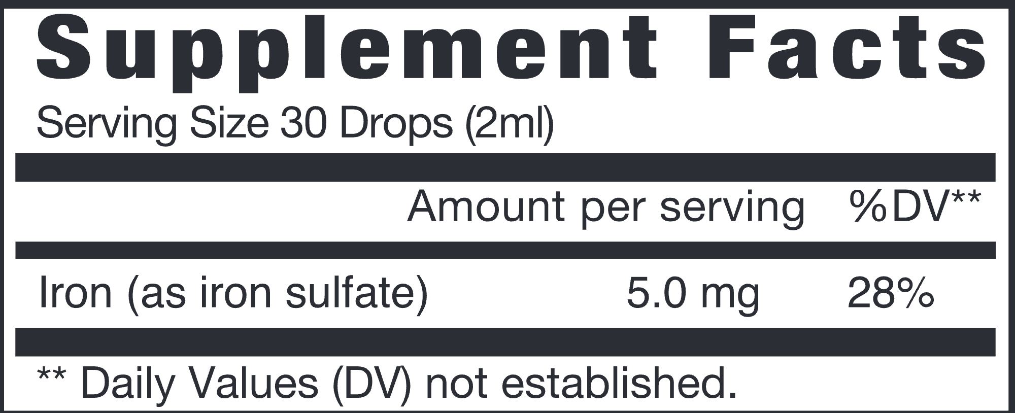 Eidon Ionic Minerals Iron 2 fl oz