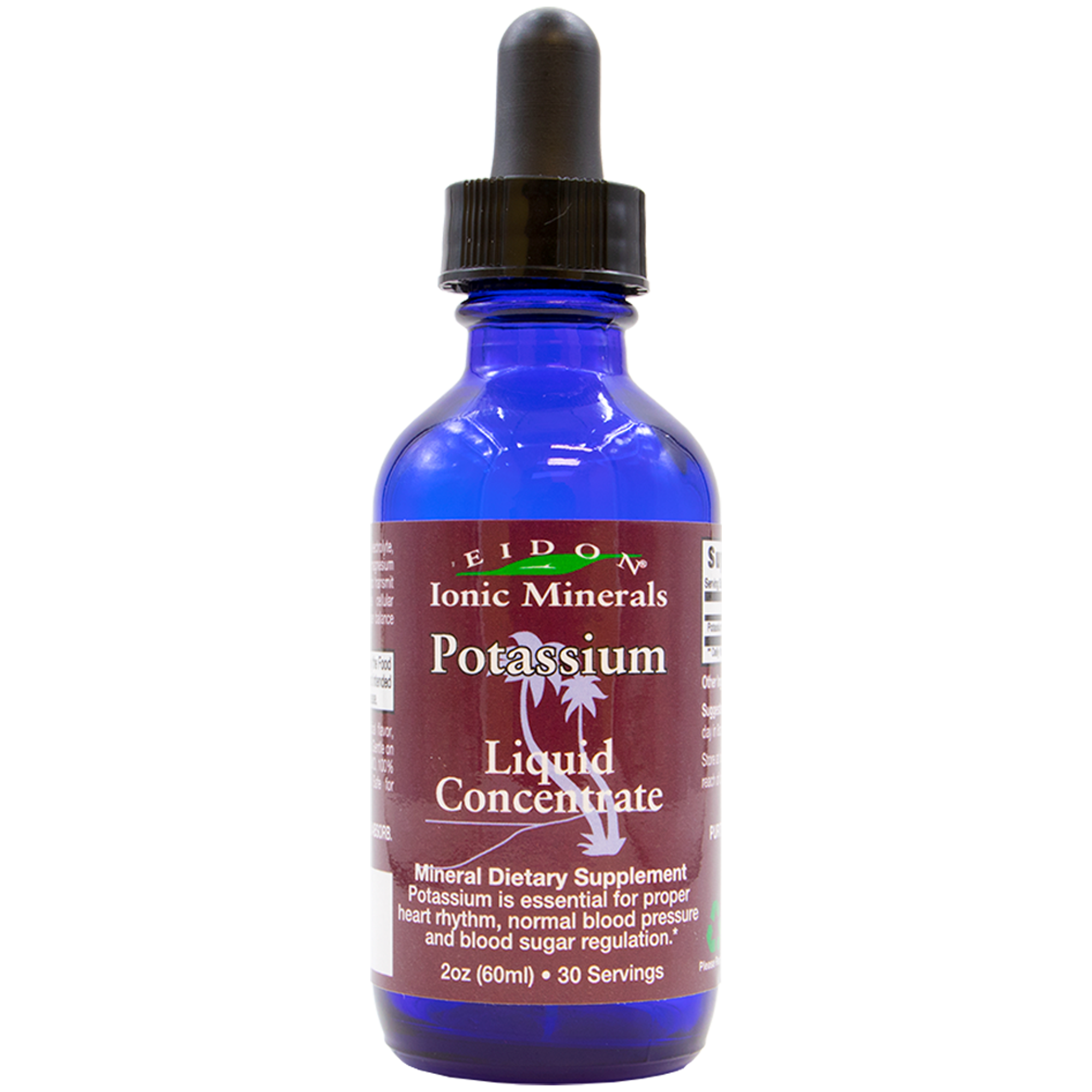 Eidon Ionic Minerals Potassium 2 fl oz (60 ml)