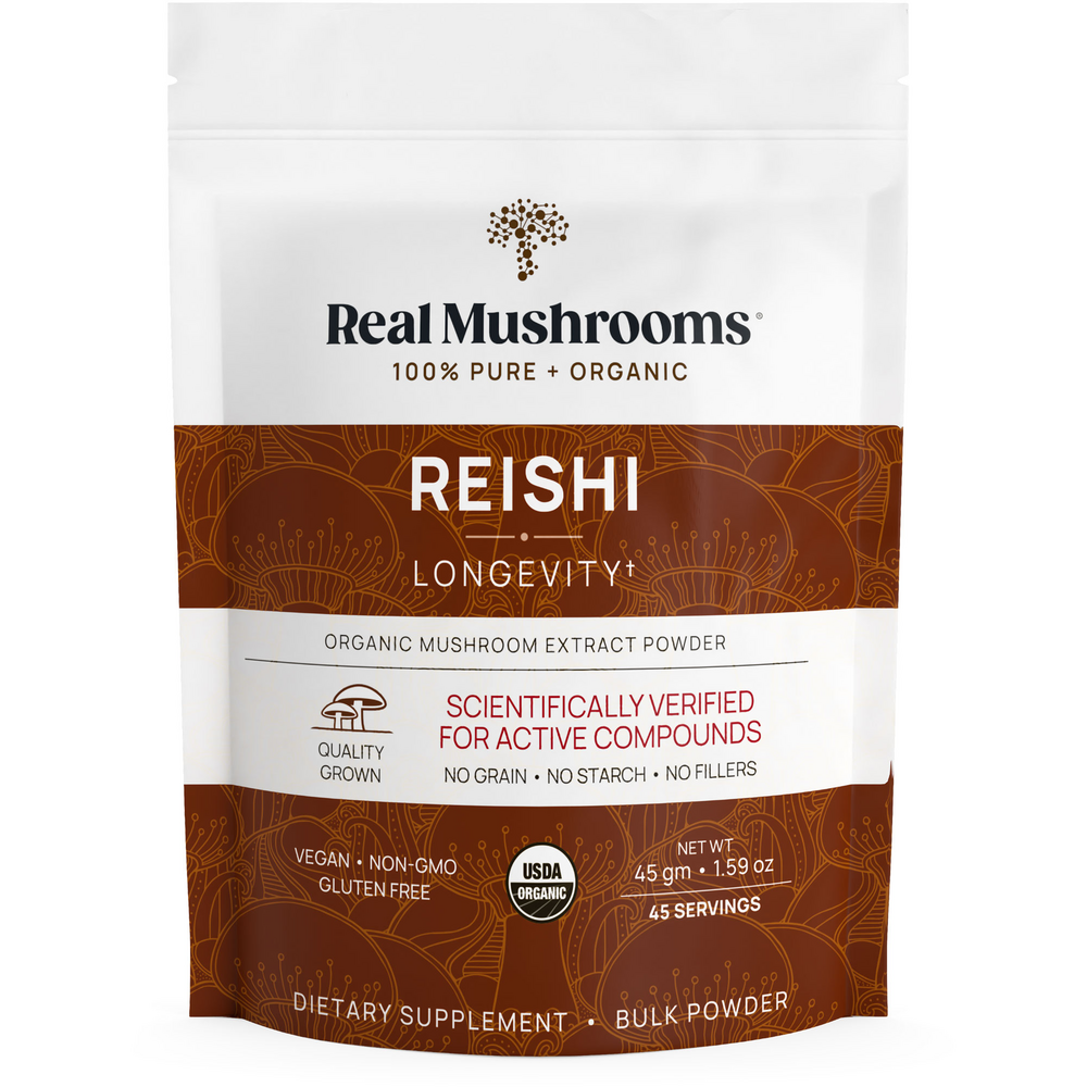 Real Mushrooms Reishi Mushroom Extract Powder 45 servings