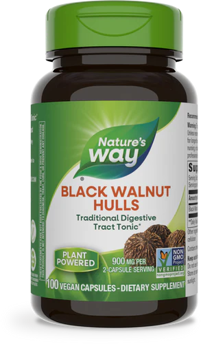 Nature's Way Black Walnut Hulls 100vcaps