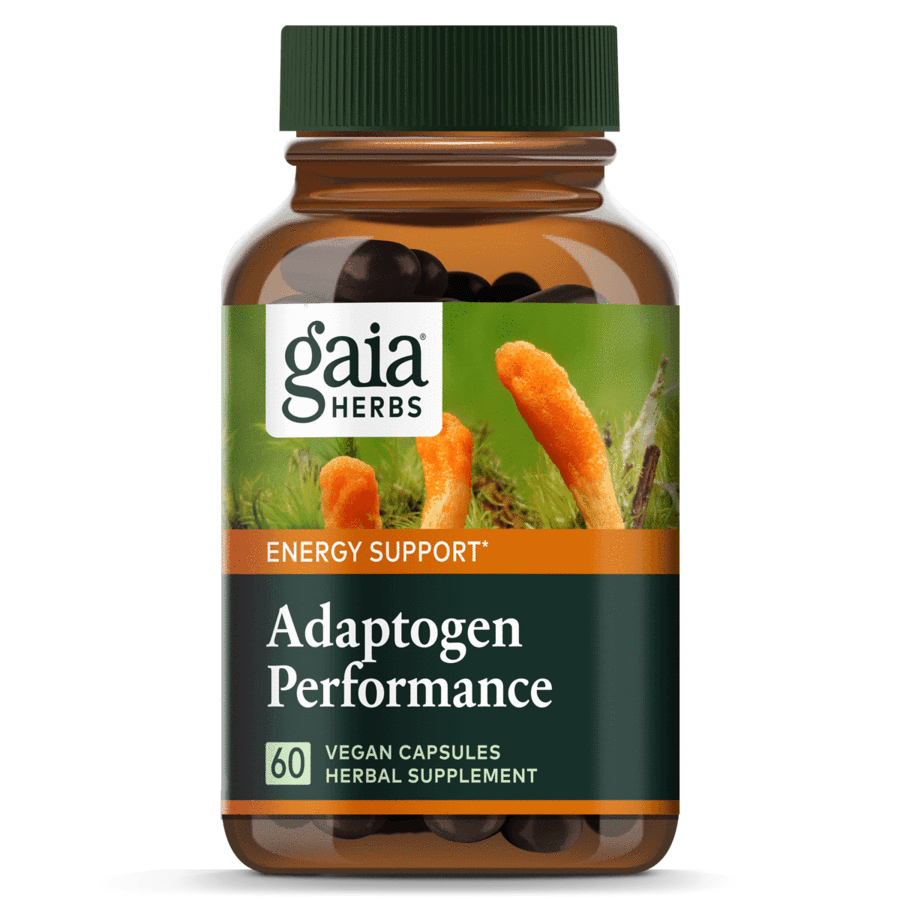 Gaia Adaptogen Performance Mushroom and Herbs 60caps