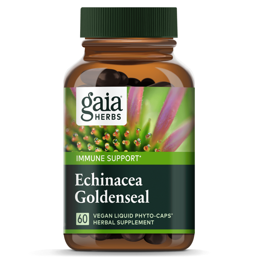 Gaia Echinacea Goldenseal 60 caps