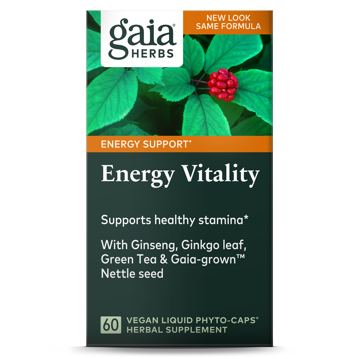 Gaia Energy Vitality 60 caps