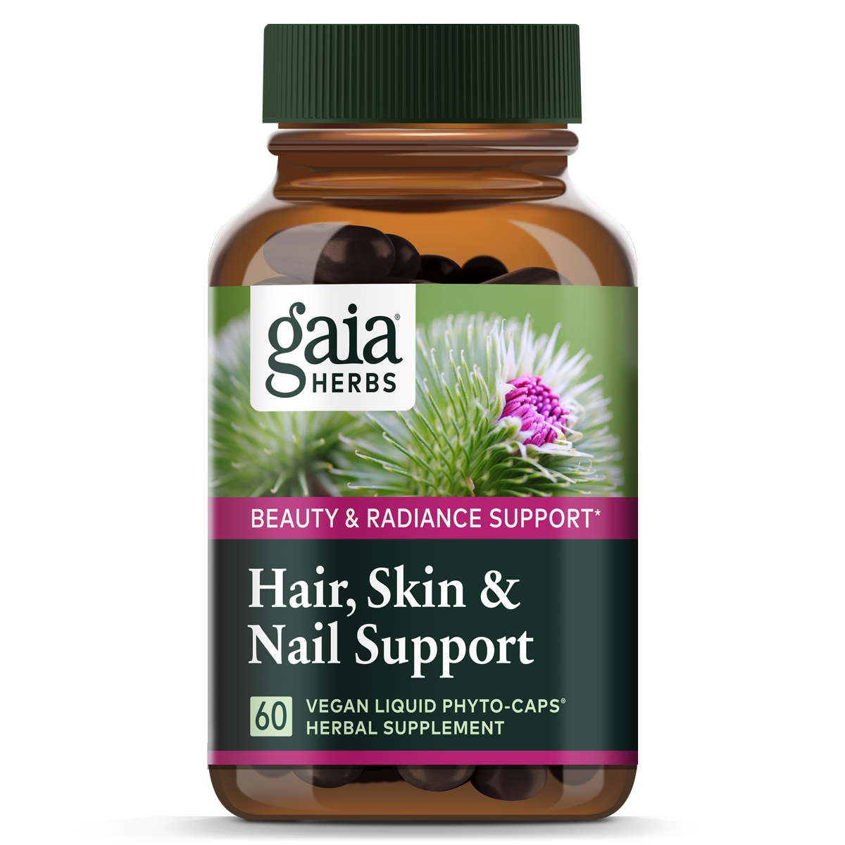Gaia Hair Skin & Nail Support 60 caps