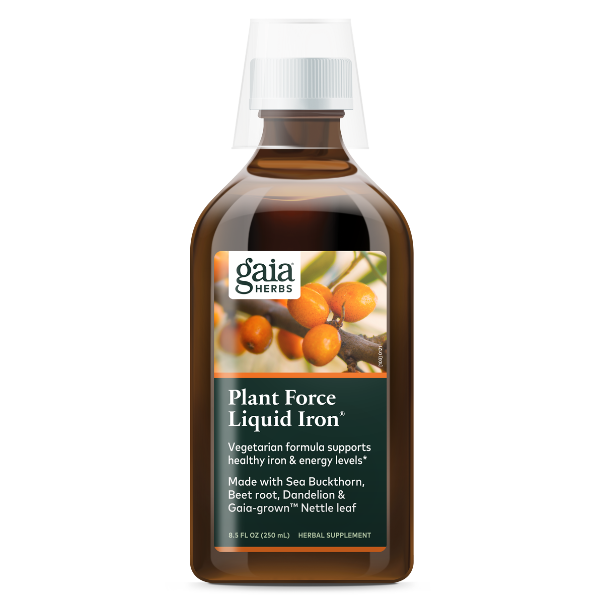 Gaia Plant Force Liquid Iron 8.5oz