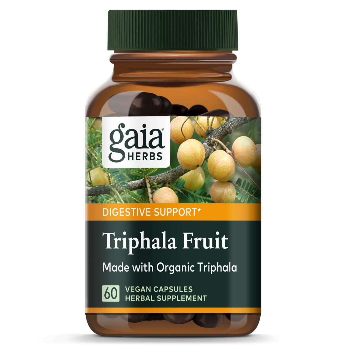 Gaia Triphala Fruit 60 caps