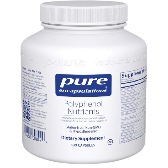 Pure Encapsulations Polyphenol Nutrients 180 cap