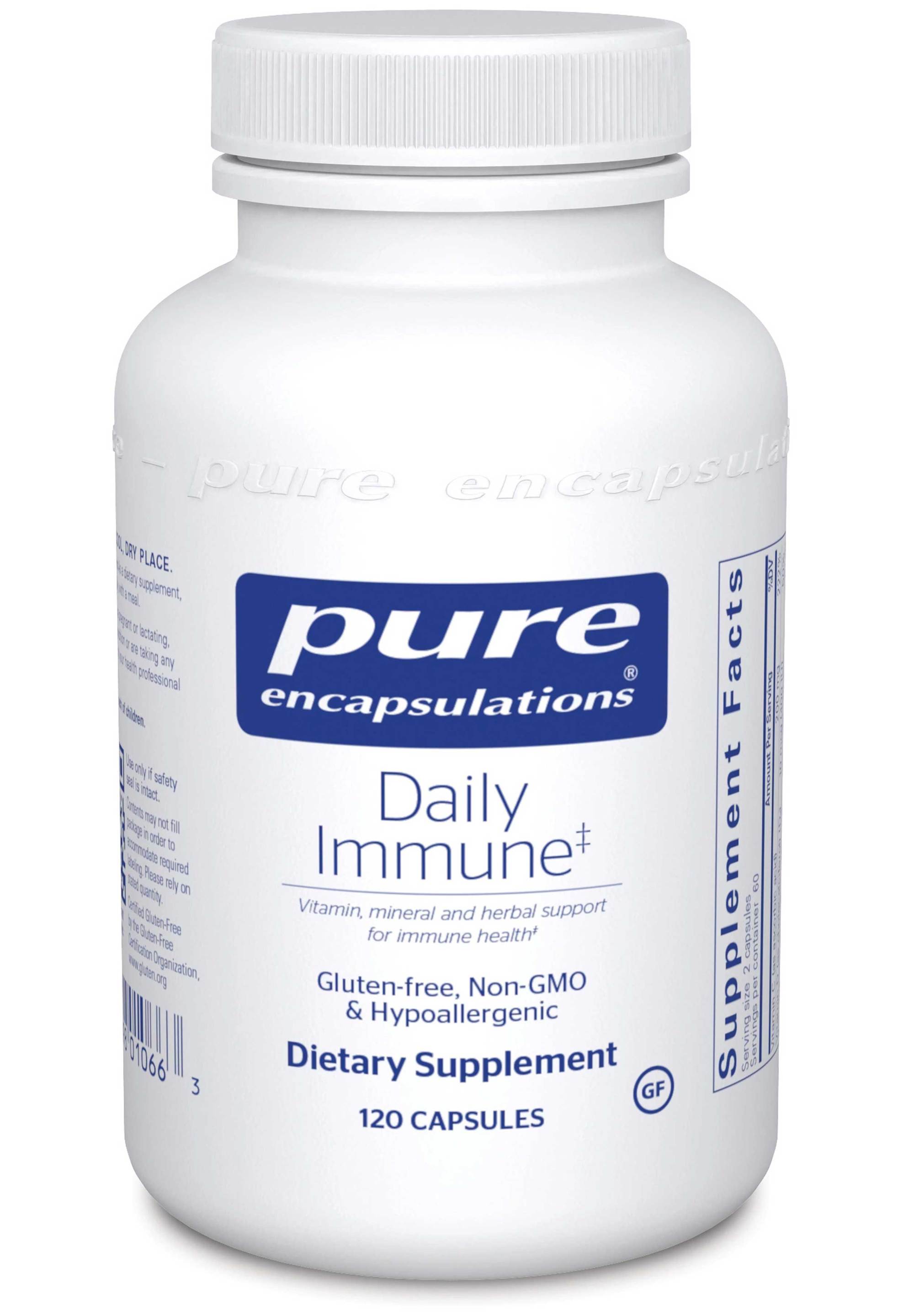 Pure Encapsulations Daily Immune 120caps