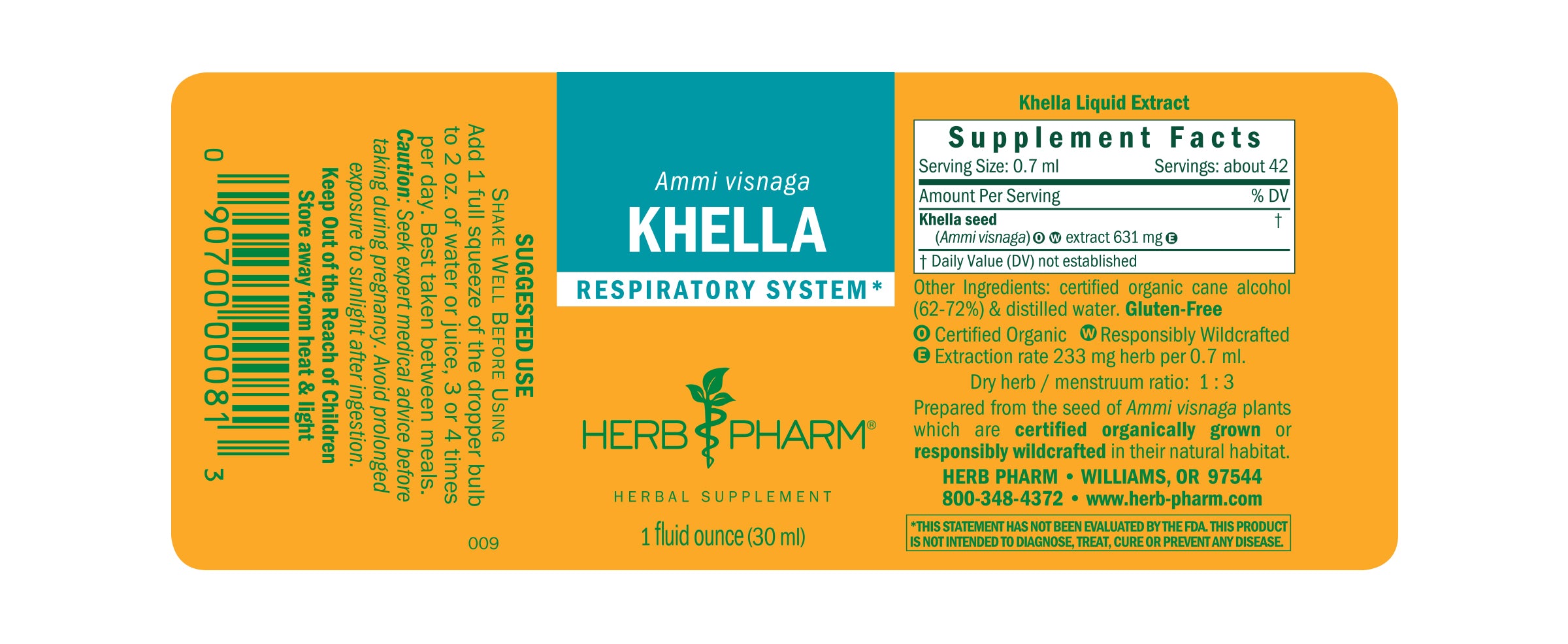 Herb Pharm Khella