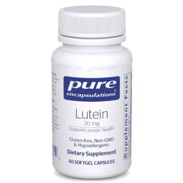 Pure Encapsulation Lutein 60 Softgel Cap