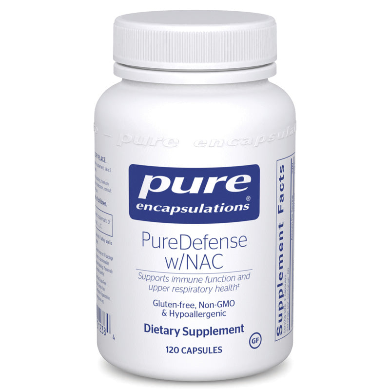 Pure Encapsulations PureDefense w/NAC 120 v caps
