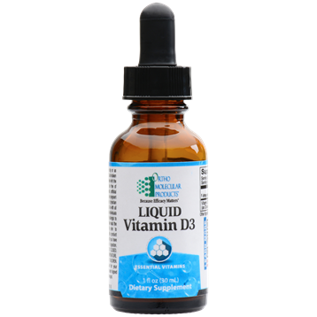 Ortho Molecular Products Vitamin D3 Liquid 1oz