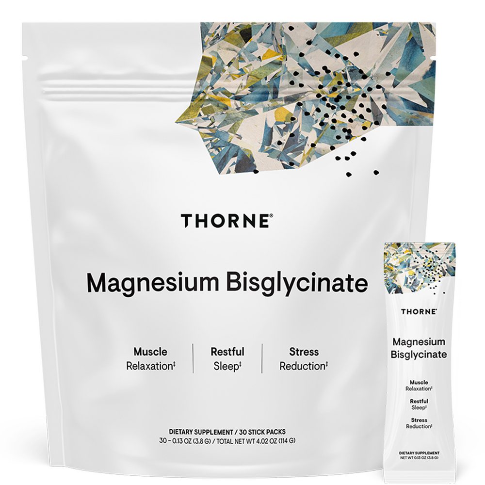 Thorne Magnesium Bisglycinate 30 Stick Packs