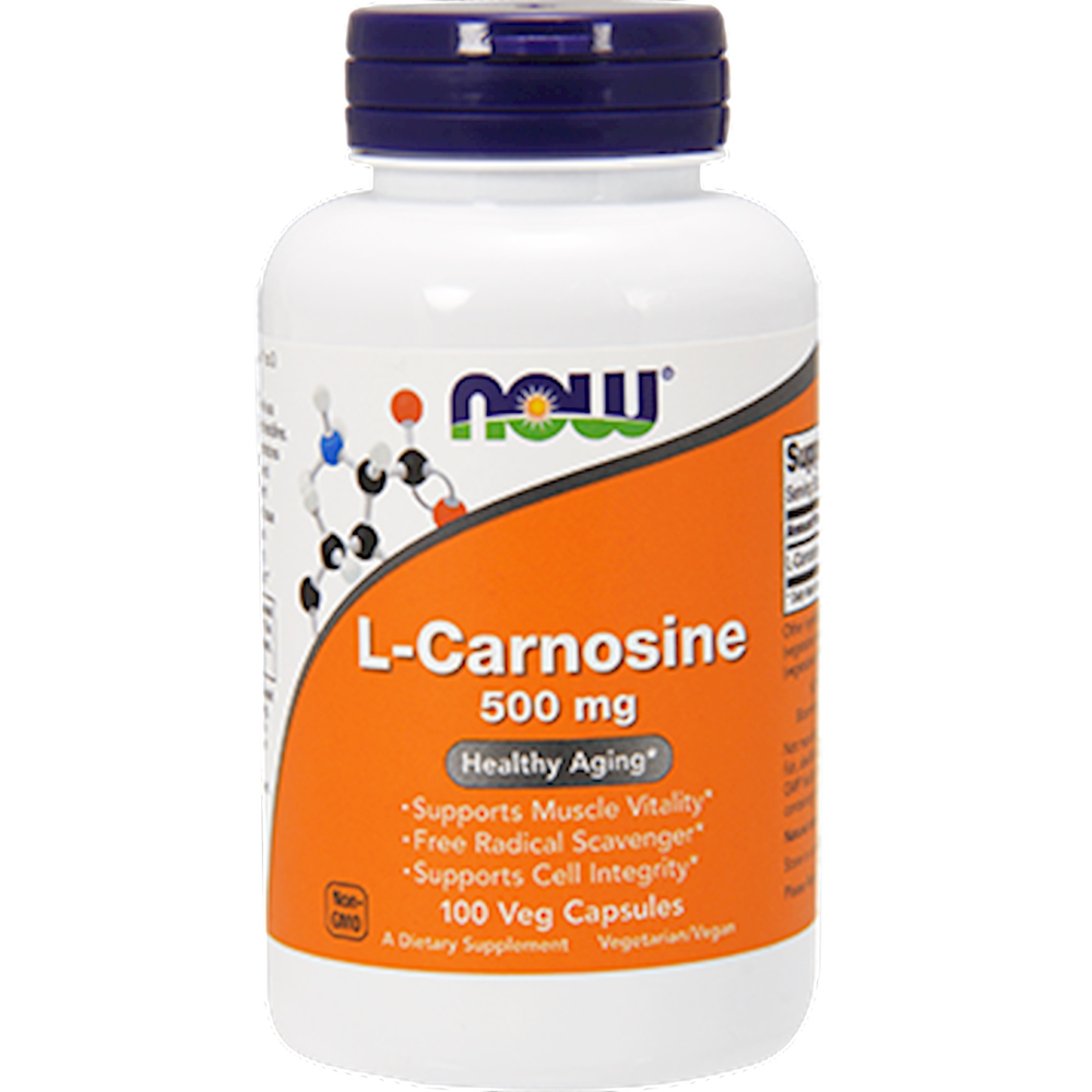 Now L-Carnosine 500 mg 100 veg caps