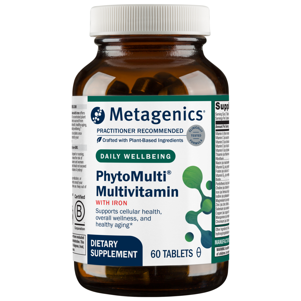 Metagenics PhytoMulti with Iron 60 tablets