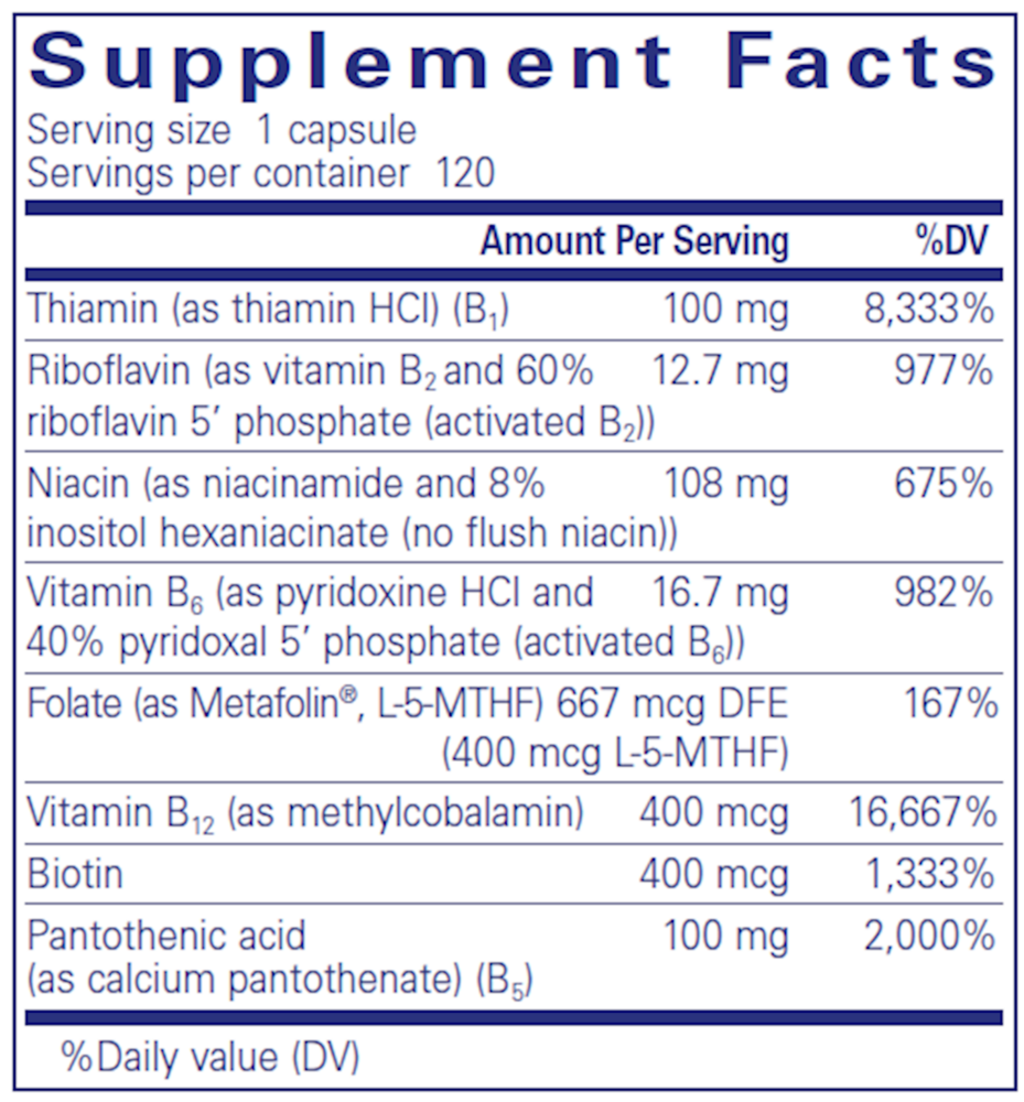 Pure Encapsulations B-Complex Plus