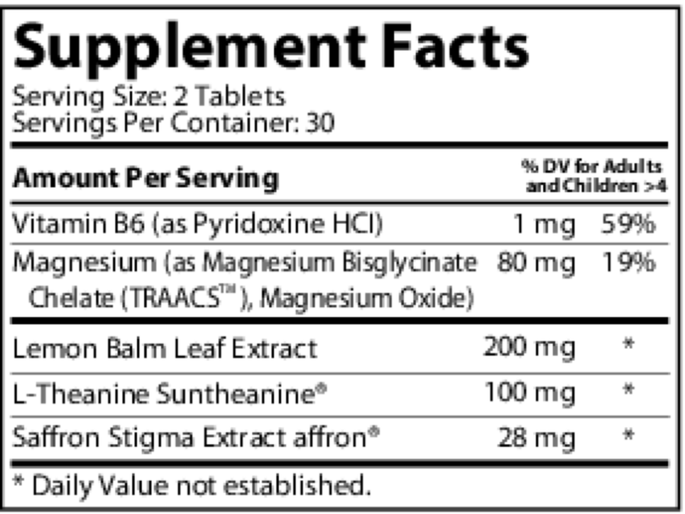 Zahler ChildCalm Relaxation Support Formula