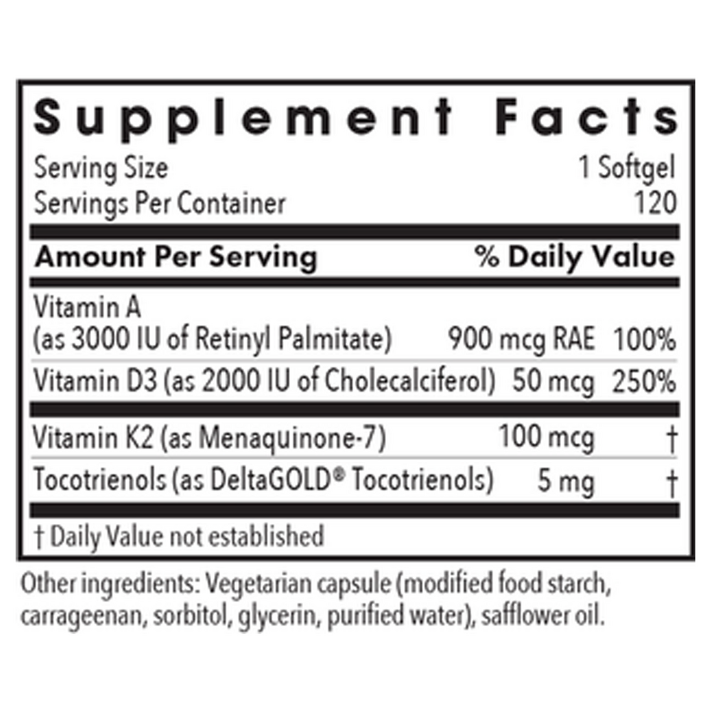Allergy Research Group Vitamin D3 Complete 120 veg caps