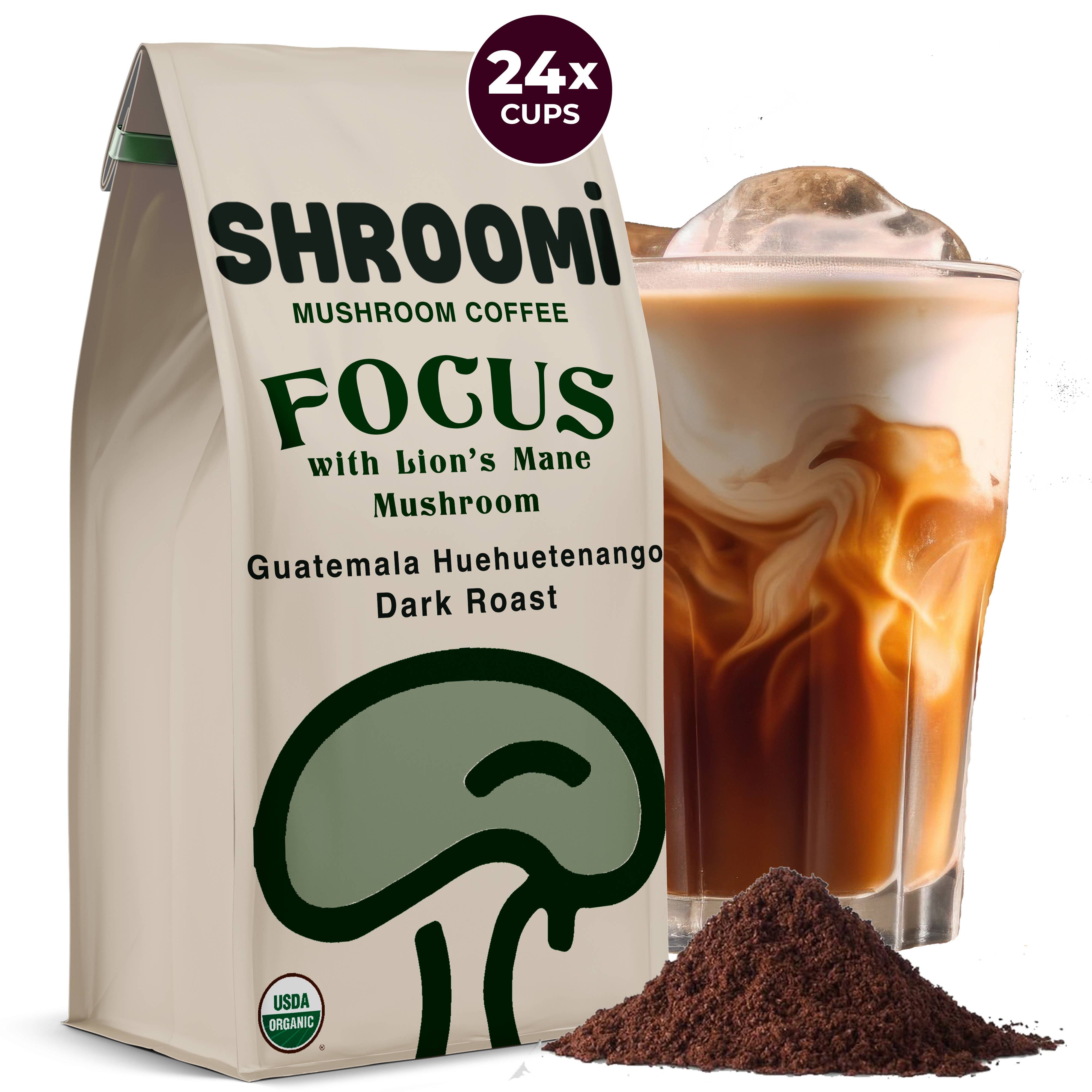 SHROOMI Mental Performance Coffee - Dark Roast Guatemala