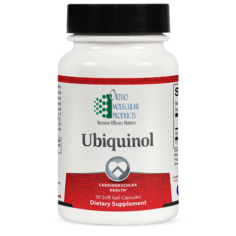 Ortho Molecular Ubiquinol 30 gel caps