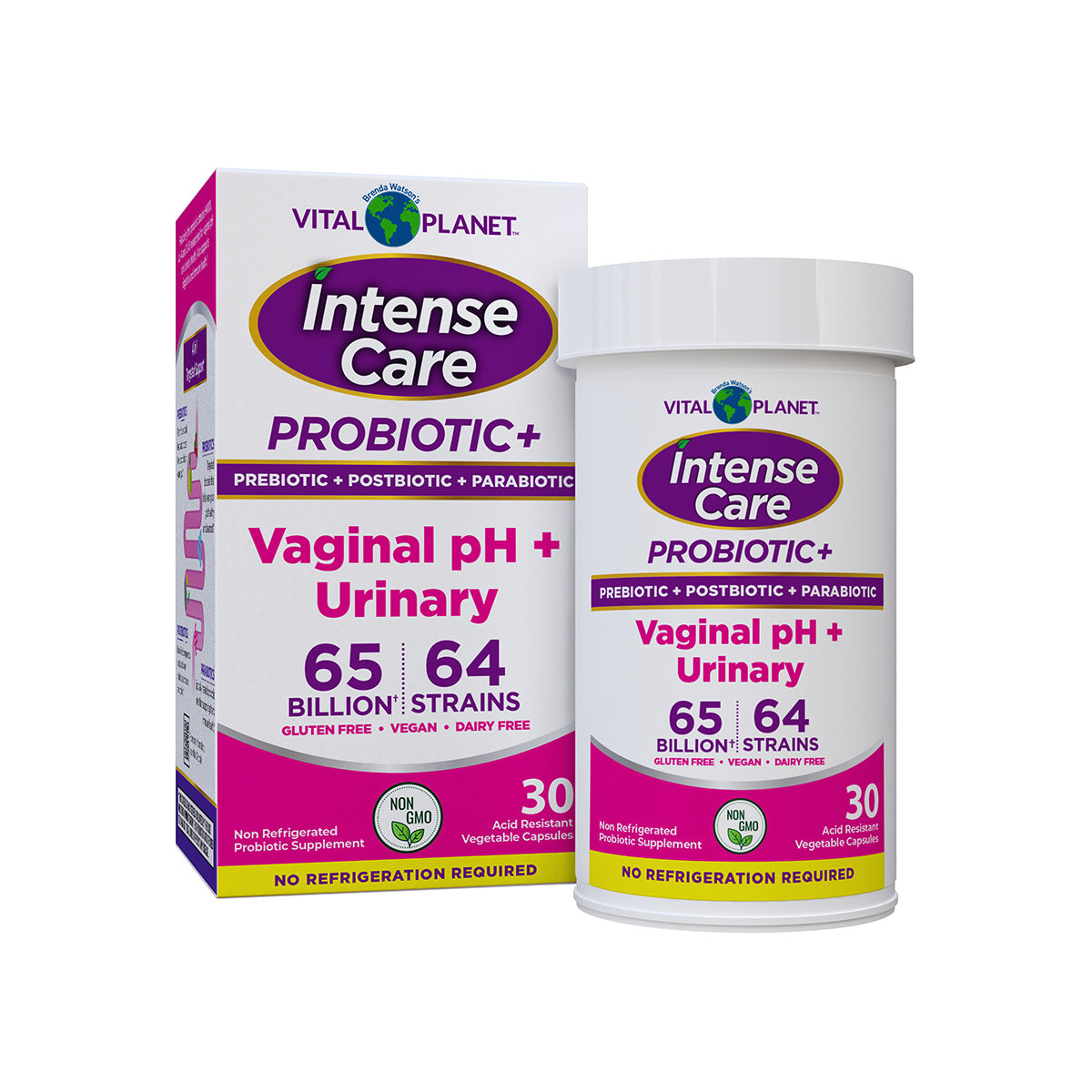 Vital Planet Intense Care Probiotic + Vaginal pH + Urinary